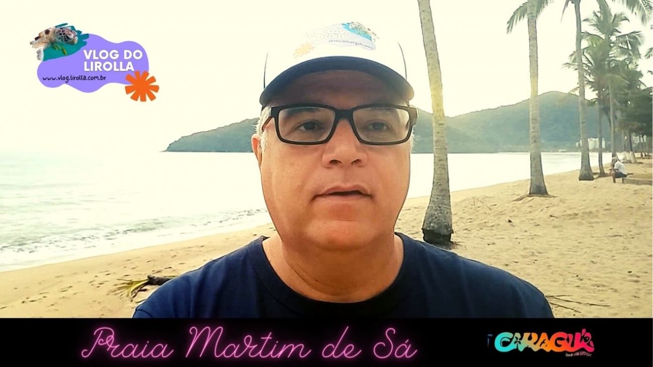 praia martim de sá caragua vlog do lirolla