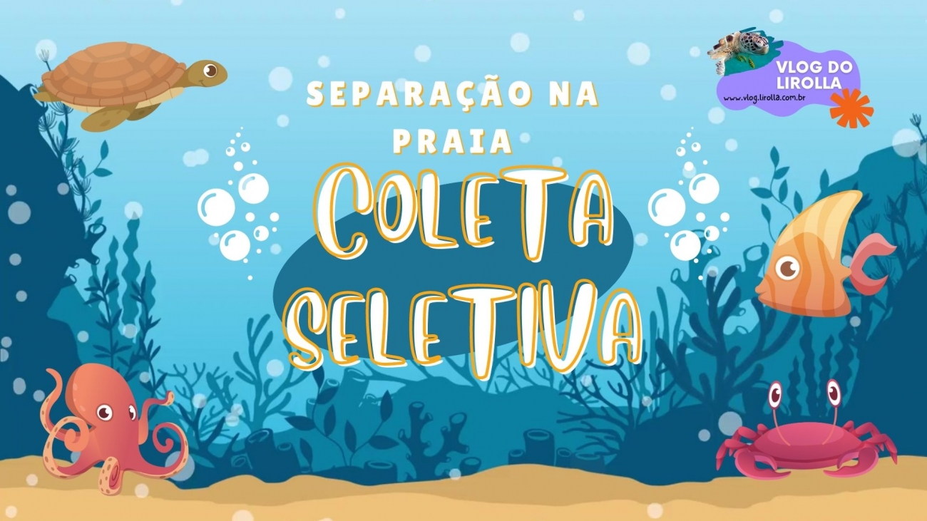 coleta seletiva lixo na praia