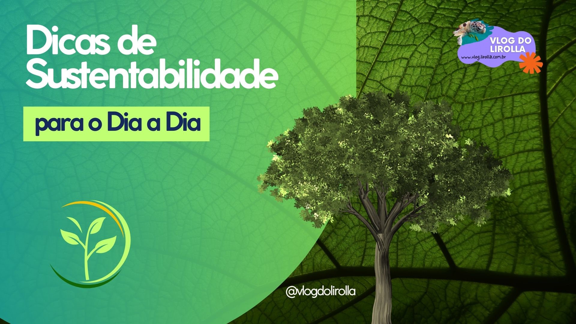 dicas de sustentabilidade-vlog do lirolla