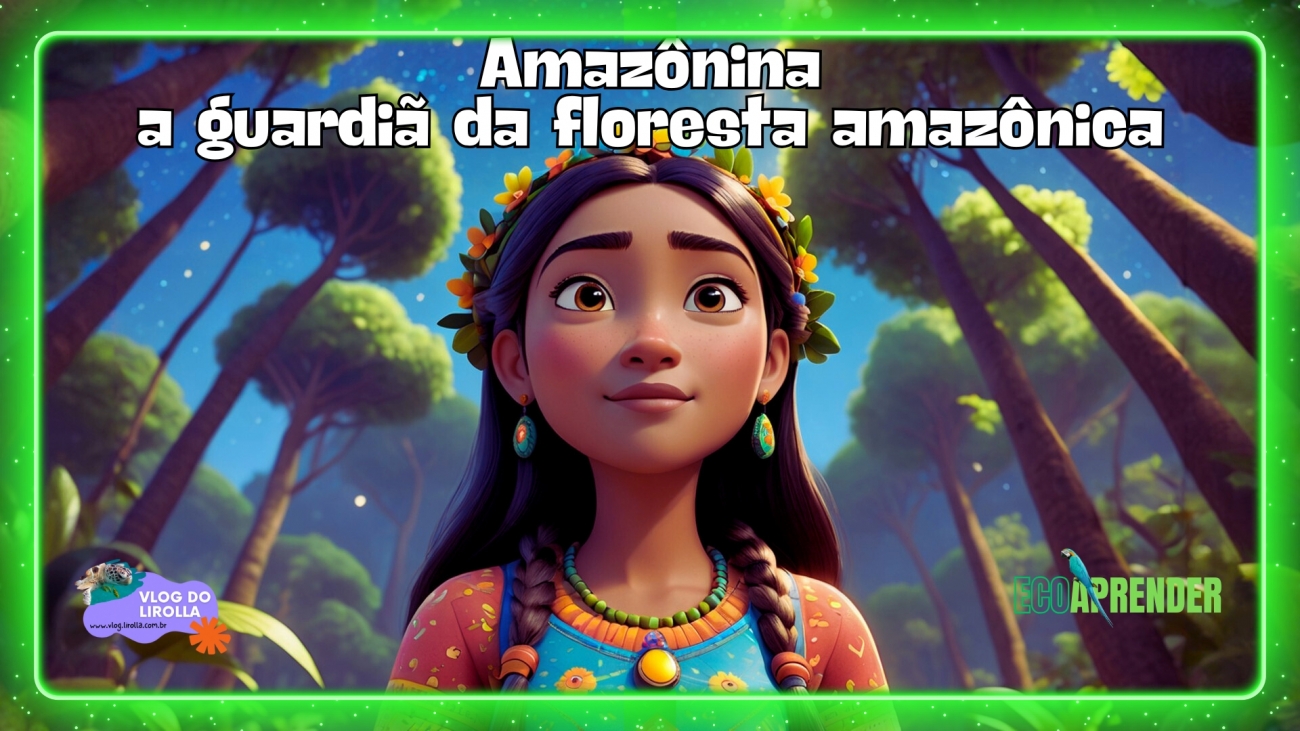 Projeto Ecoaprender - Natal com Amazônina, a guardiã da floresta amazônica