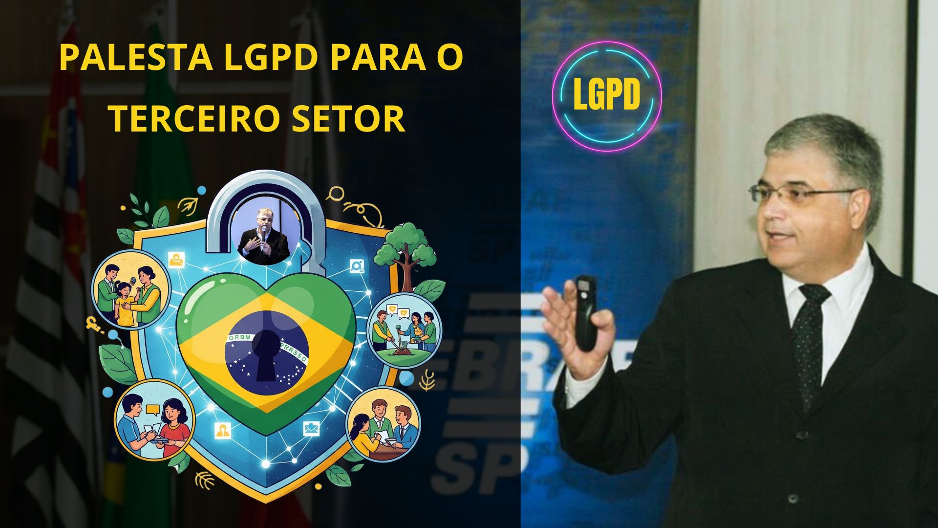 palestra LGPD para o terceiro Setor - Lirolla