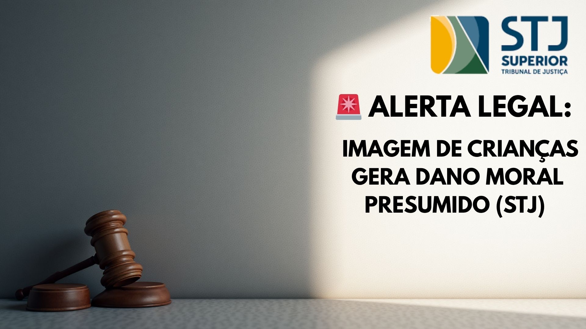 Alerta Legal A Imagem de Crianças Gera Dano Moral Presumido (STJ)
