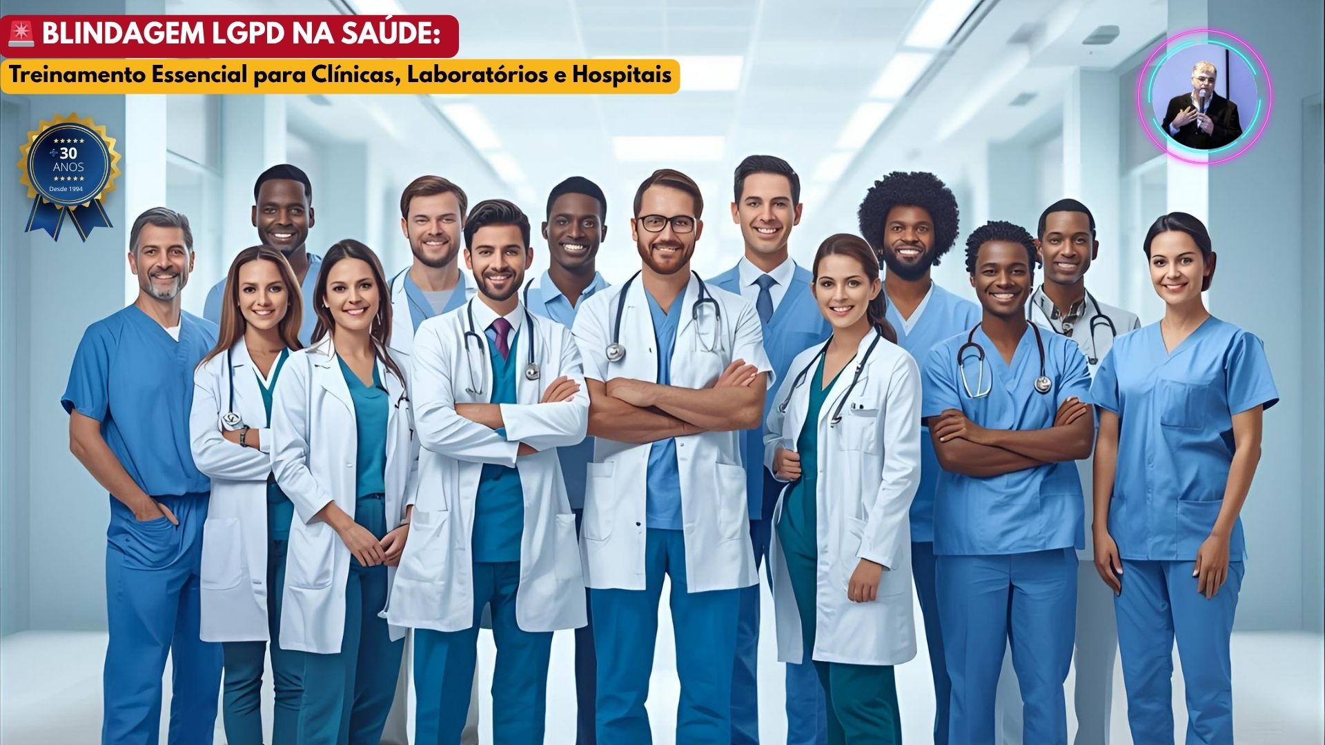 Blindagem LGPD para Clínicas, Laboratórios e Hospitais