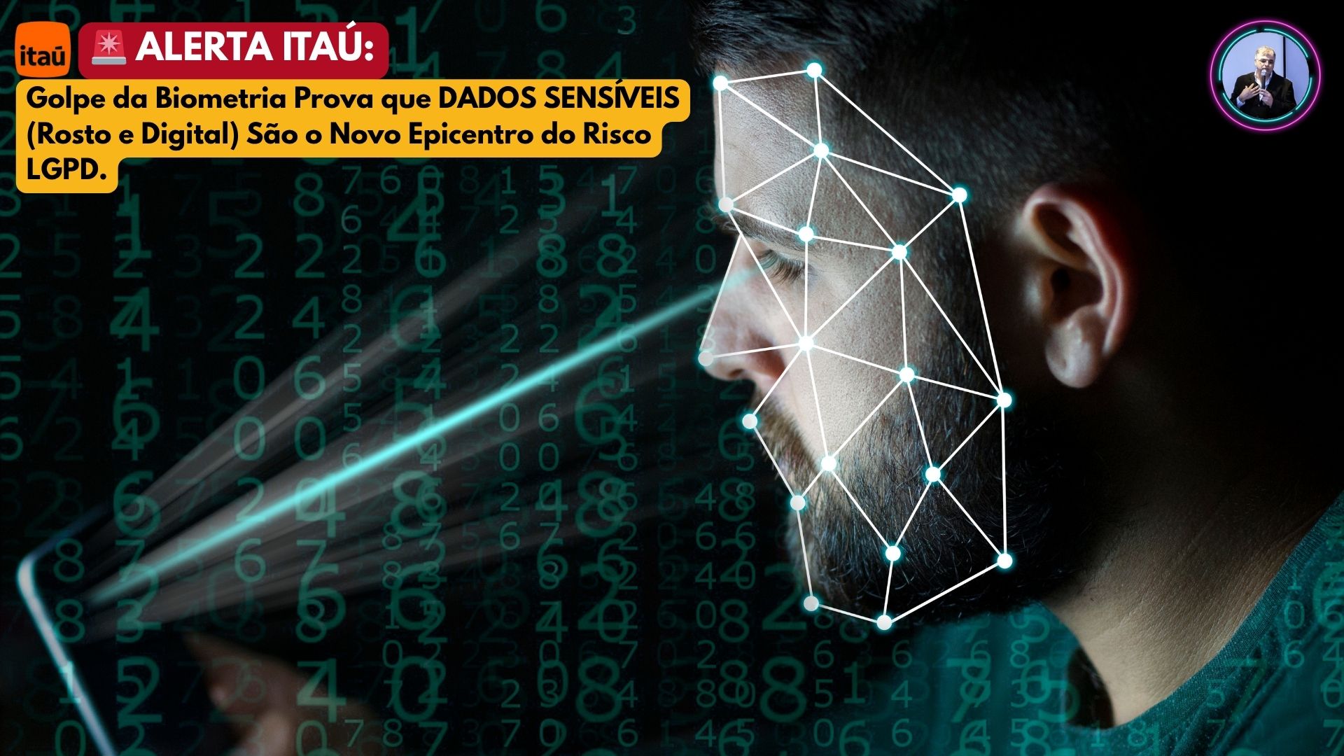 alerta itau golpe biometria