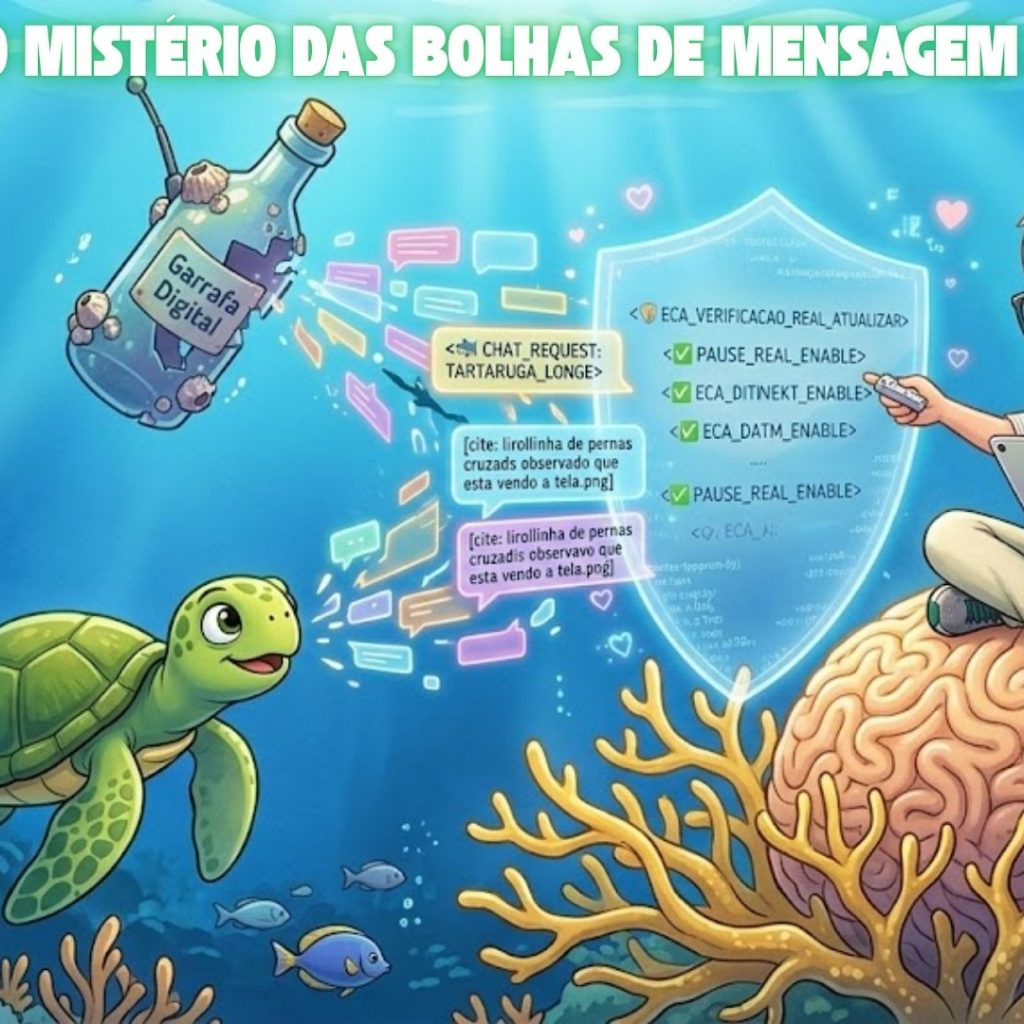 Marujito e o Mistério das Bolhas de Mensagem - ECA Digital