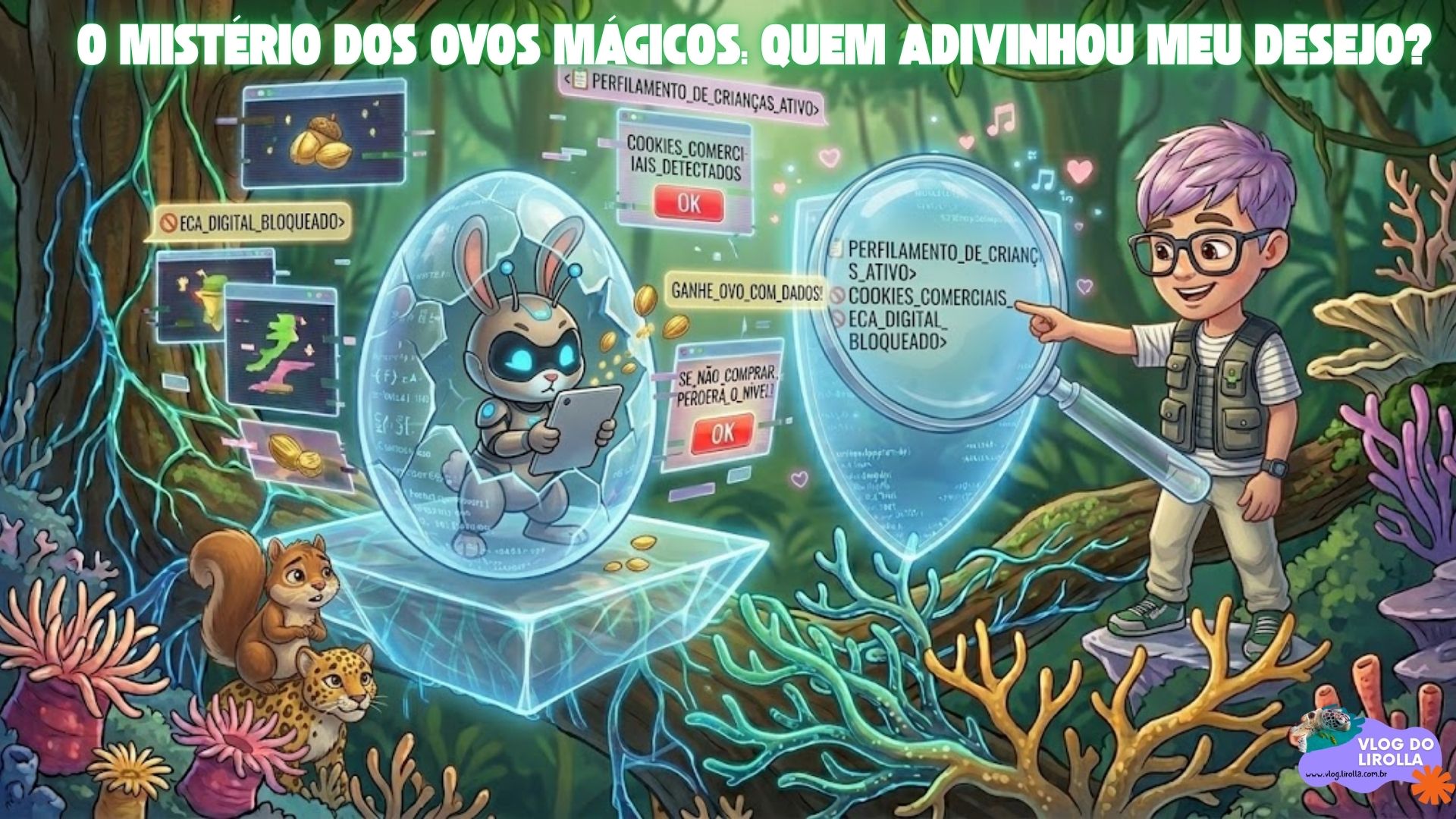 O Mistério dos Ovos Mágicos Quem Adivinhou meu Desejo