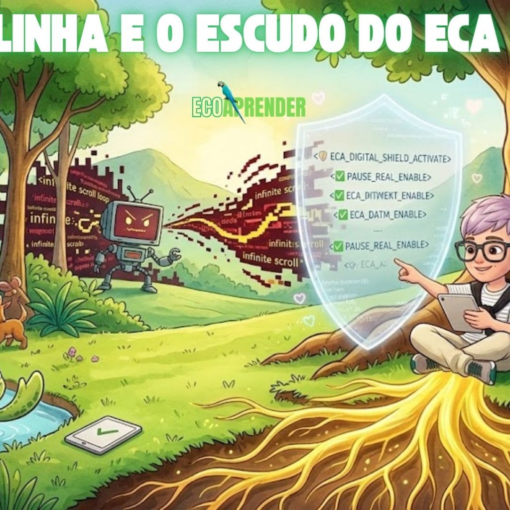 lirollinha e o escudo do eca digital